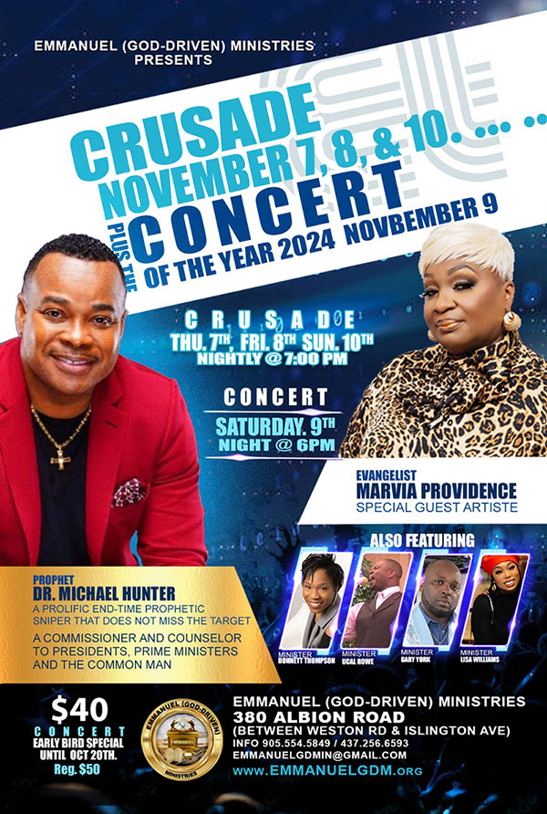 November 2024 Crusade Plus Concert